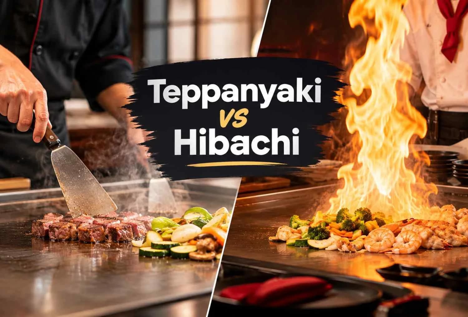 Teppanyaki vs Hibachi: What's the Real Difference?